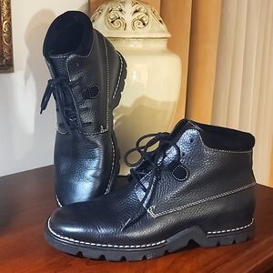 Cole Haan Niagara Black Ankle Boots